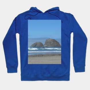 Oregon Coast Rocks Beach Nature Photography Pacific Northwest Hoodie